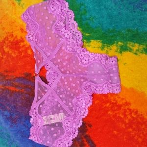 Victoria's Secret polka dot cheeky panty